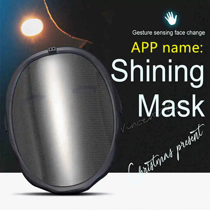 Bluetooth RGB Light Up LED Animation Mask